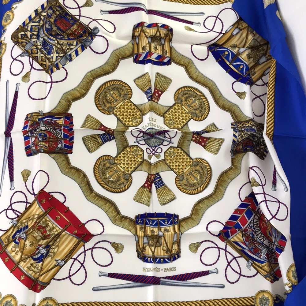 Hermes Les Tambours Scarf/Wrap